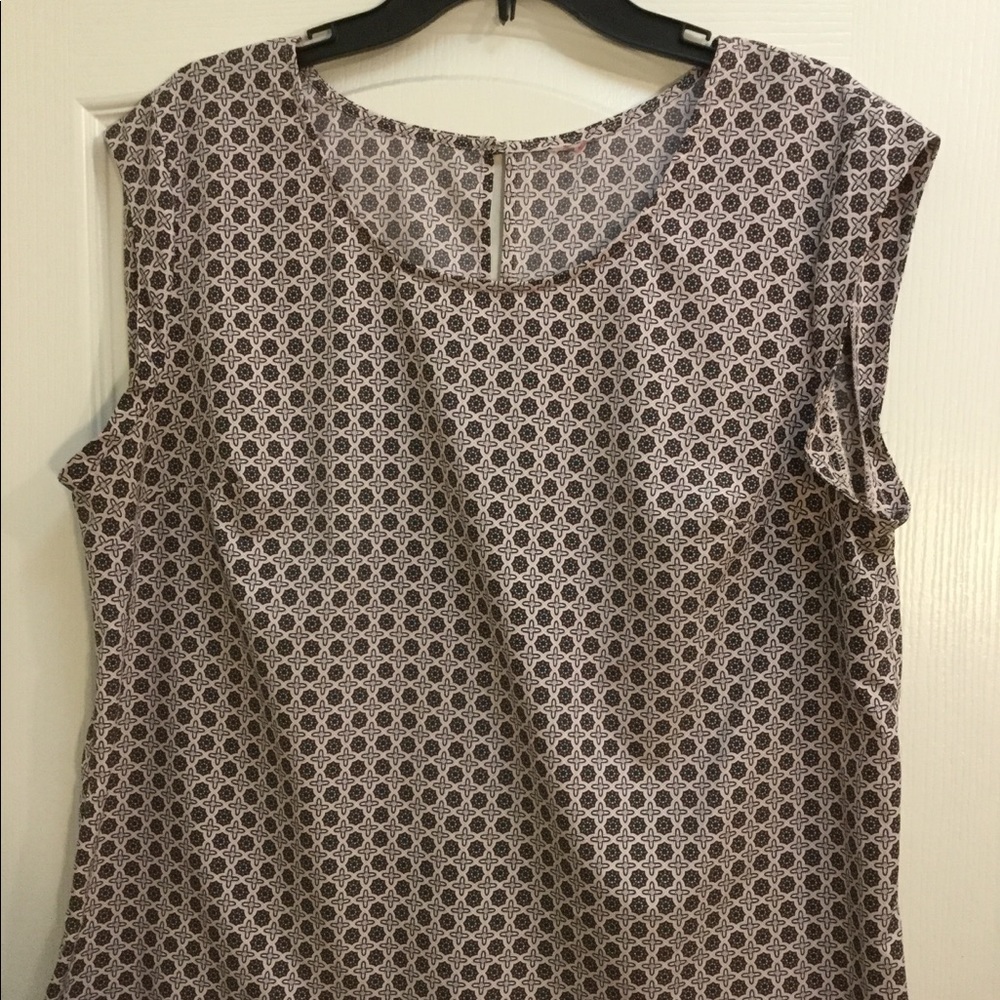 Cap sleeve blouse